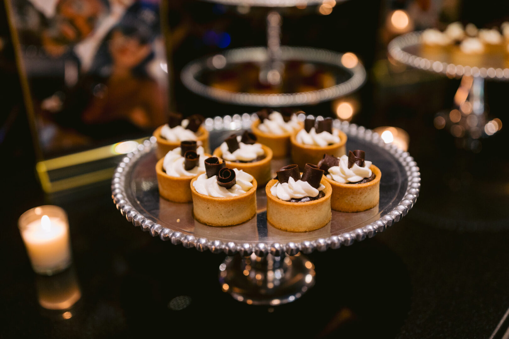 Catered Desserts Desserts on display by Cucina Venti, exemplifying the range of dining Cucina Venti can provide