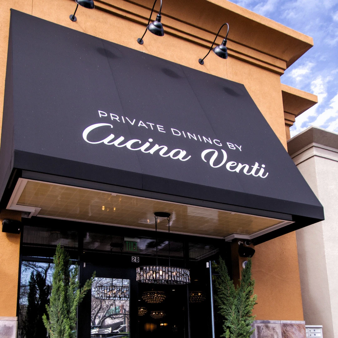 Private Dining Awning at Cucina Venti